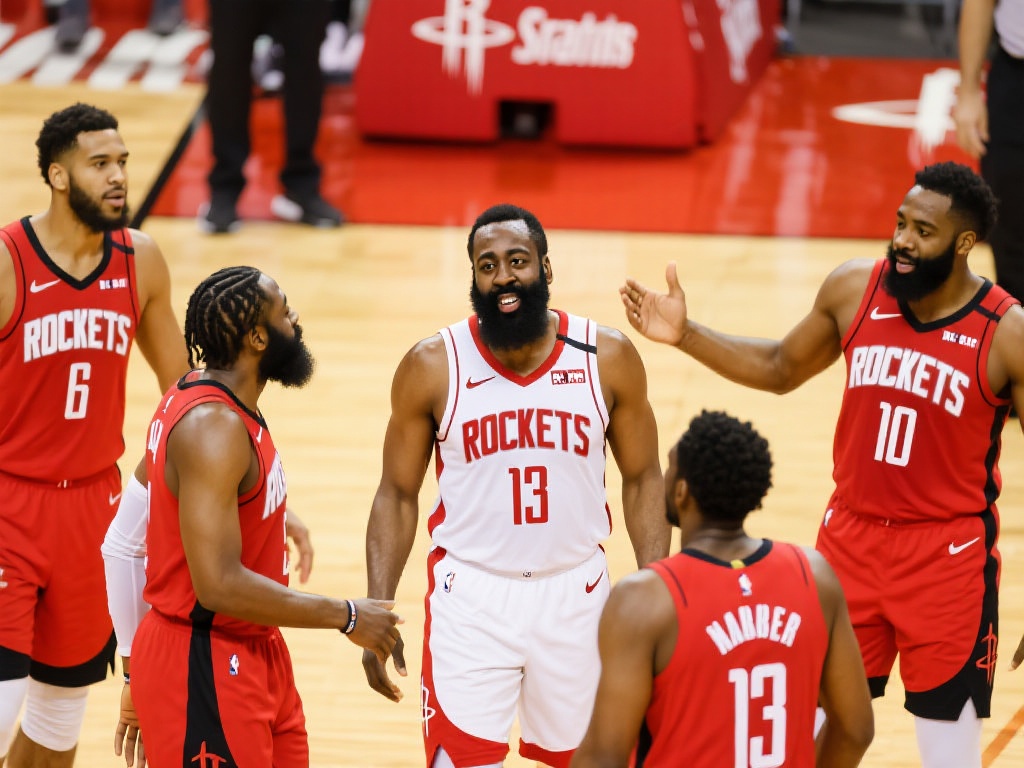 火箭力克爵士豪取50胜，四年后再现辉煌